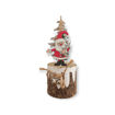 Picture of CHRISTMAS WOODEN DECORATION SANTA 15CM
